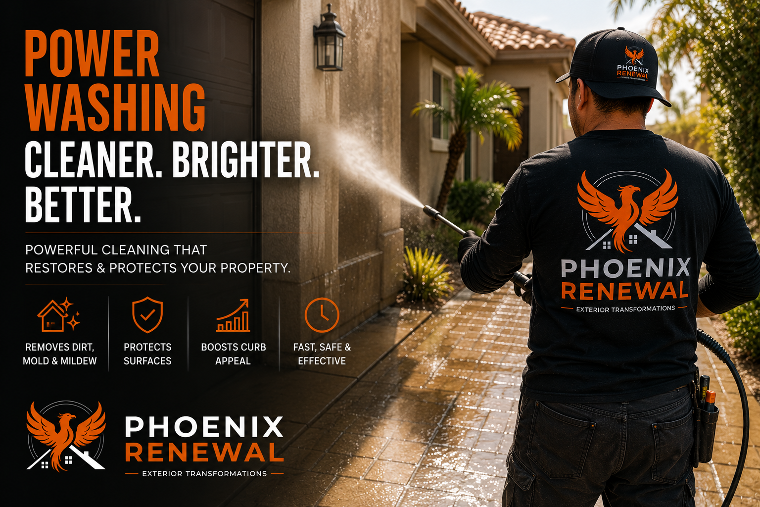 Phoenix Renewal Power Washing Service 2